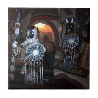 Amerikanischer Ureinwohner Kachina Puppen Fliese