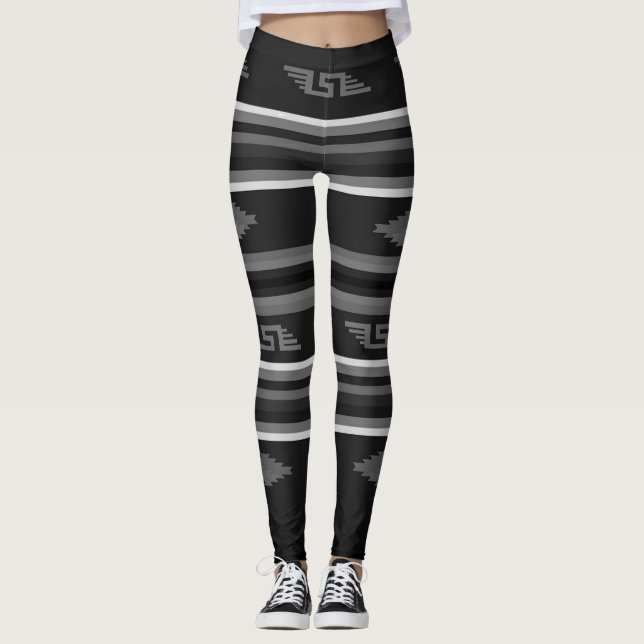 Amerikanischer Ureinwohner Leggings (Vorderseite)