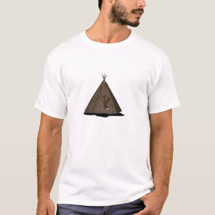 amerikanischer Ureinwohner Teepee T-Shirt