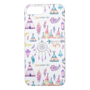 Amerikanischer UreinwohnerTeepees Dreamcatchers Case-Mate iPhone Hülle