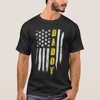 Amerikanischer US-Flaggen-Vater-Abschleppwagenfahr T-Shirt