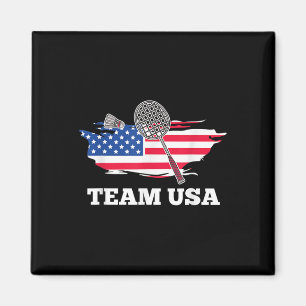 Amerikanischer USA-Team-Shuttle-Racket-Badminton-S Magnet
