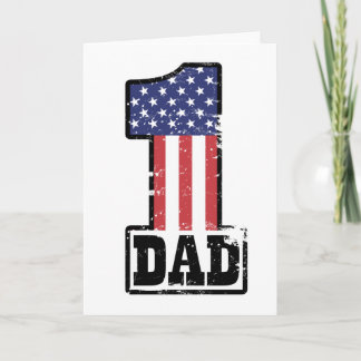 Amerikanischer Vater der Nr.-eine Karte