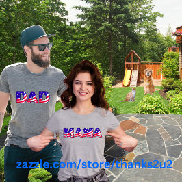 amerikanischer Vater T-Shirt