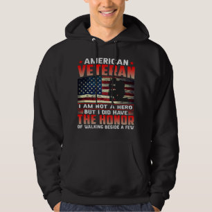 Amerikanischer Veteran Die Ehre 38 Hoodie