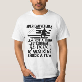 AMERIKANISCHER VETERAN ICH BIN KEIN HERO, ABER ICH T-Shirt