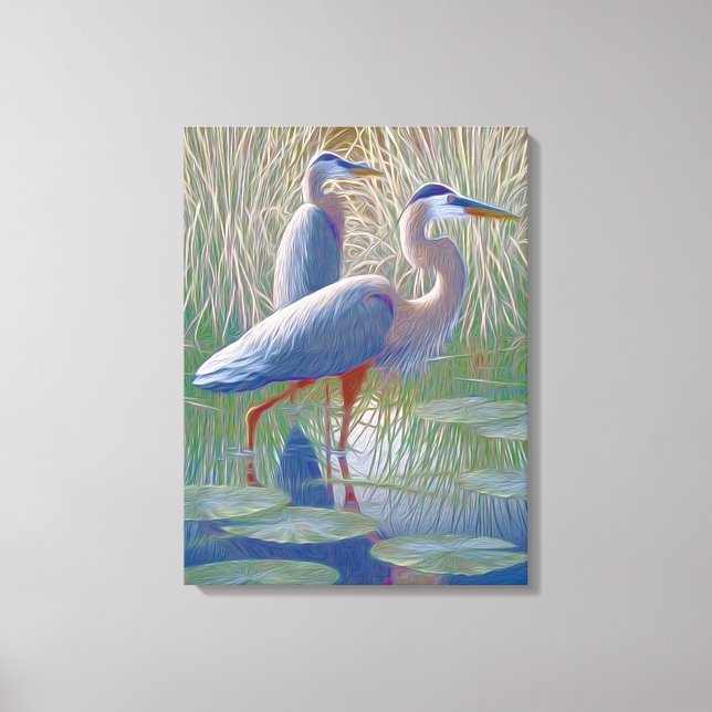 amerikanischer Vogel Leinwanddruck (Vorderseite)
