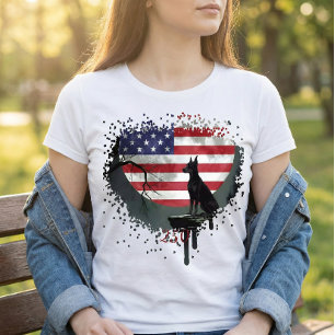 Amerikanischer Wachhund - Dobermann T-Shirt