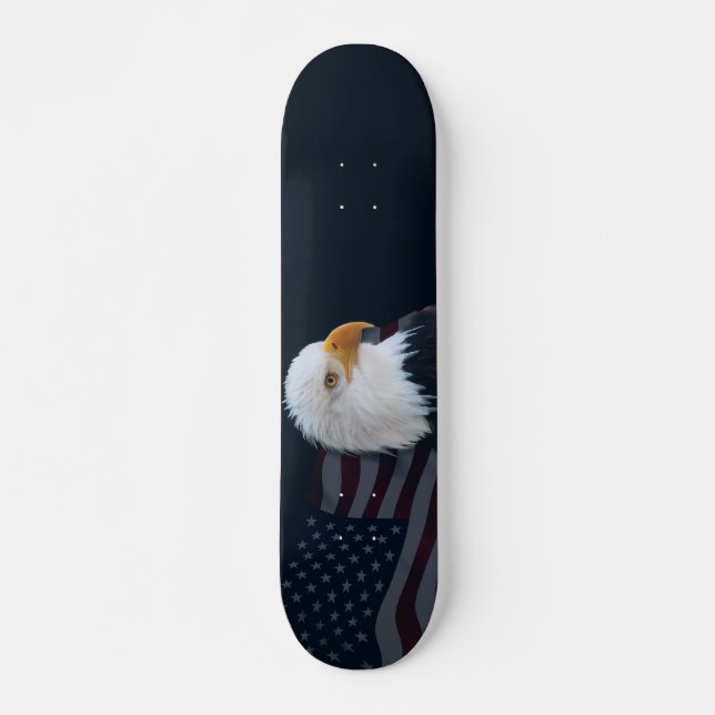Amerikanischer Weißkopfseeadler Skateboard (Vorne)