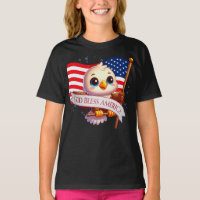 Amerikanischer Weißkopfseeadler Sterne und Streife