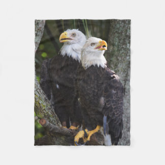 Amerikanischer Weißkopfseeadler-Wurf Fleecedecke