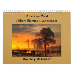 Amerikanischer Westlandschaftskalender Kalender
