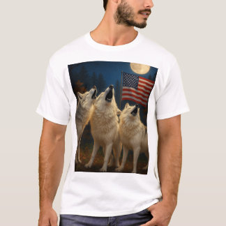 Amerikanischer Wolfsack T-Shirt