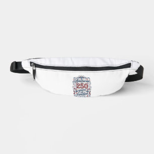 Amerikanisches 250 Jahre Freiheit Patriotes Shirt Bauchtasche