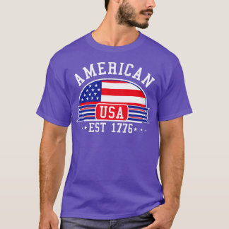 AMERIKANISCHES ABZEICHEN BUE T-Shirt