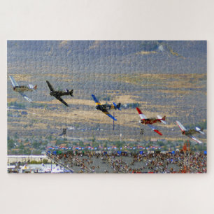 Amerikanisches Air Racing 2014 Flugzeugrennen Spor Puzzle