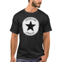 Amerikanisches atheistisches T-Shirt