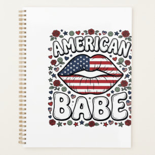 Amerikanisches Baby Patriotisches Vintage-Stichdes Planer