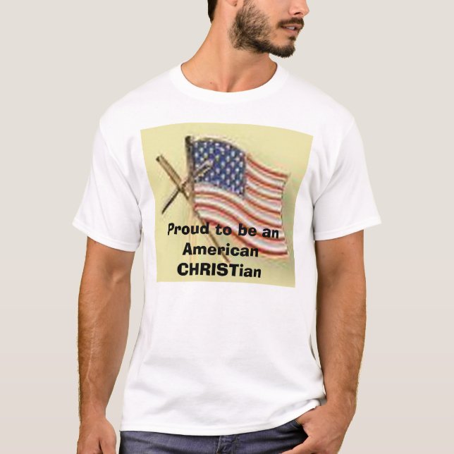 Amerikanisches christliches T-Shirt (Vorderseite)