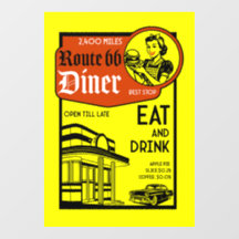 Amerikanisches Diner der 1950er Jahre