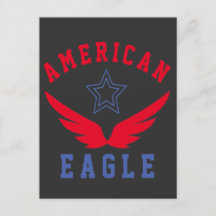 AMERIKANISCHES EDELL - FREEDOM POSTCARD