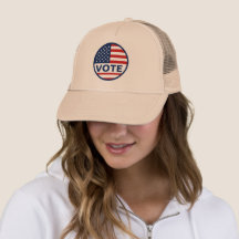 Amerikanisches Flaggenvotum Einfach