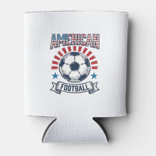 Amerikanisches Football-Vintage-Fußball-Shirt-Desi Dosenkühler
