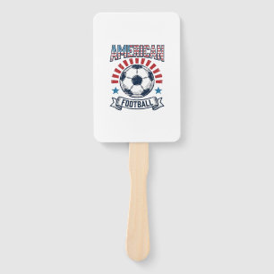 Amerikanisches Football-Vintage-Fußball-Shirt-Desi Fächer