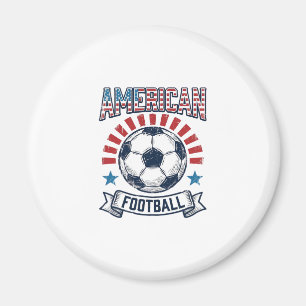 Amerikanisches Football-Vintage-Fußball-Shirt-Desi Magnet