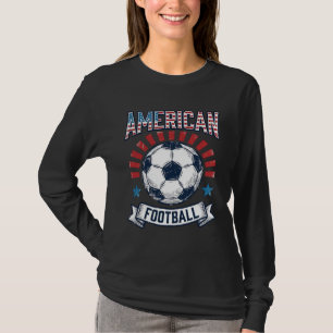 Amerikanisches Football-Vintage-Fußball-Shirt-Desi T-Shirt