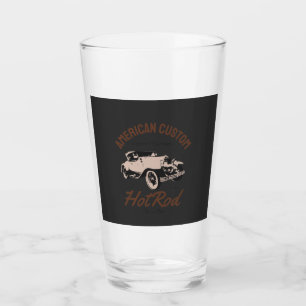 amerikanisches frisierte Auto Glas