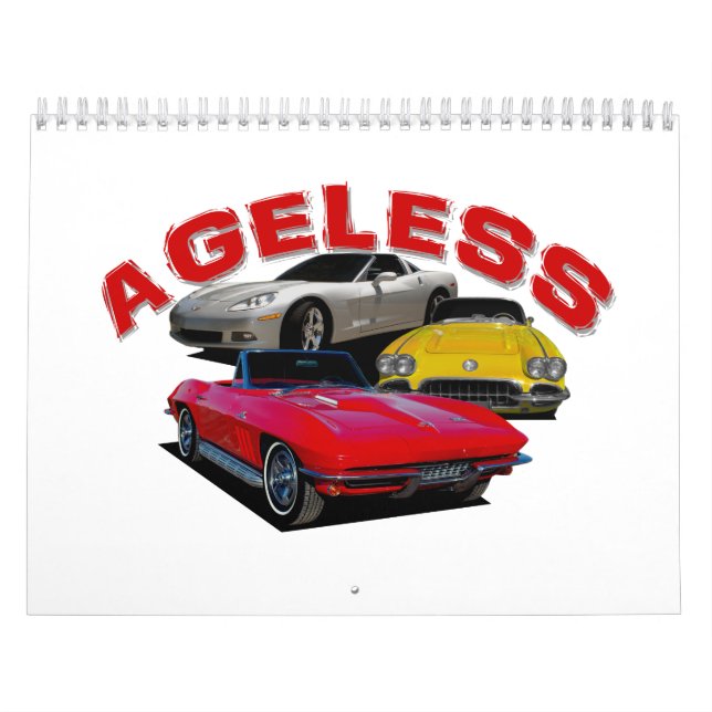 amerikanisches Frisierte Auto Kalender (Titelbild)