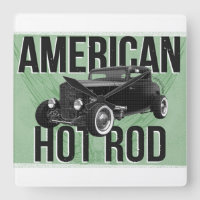 Amerikanisches frisiertes Auto. Grüne