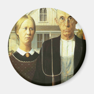 Amerikanisches gotisches magnet