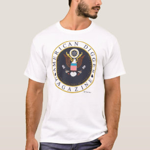 Amerikanisches großes Baggerlogo T-Shirt