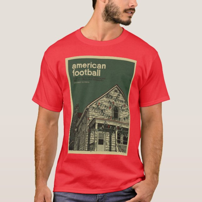 Amerikanisches Haus T-Shirt (Vorderseite)