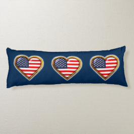 Amerikanisches Herz Seitenschläferkissen