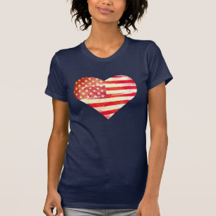 Amerikanisches Herz T-Shirt