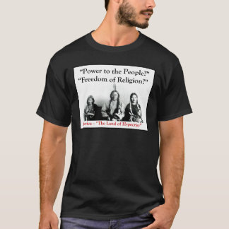 Amerikanisches Hypokrisie-Shirt T-Shirt
