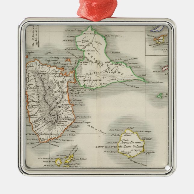 amerikanisches Imperium Silbernes Ornament (Vorne)