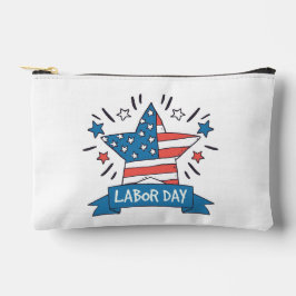 Amerikanisches Labor Day Kreativillustrationsdesig Zubehörtasche
