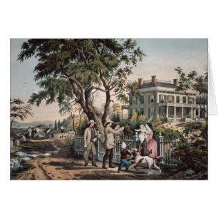 Amerikanisches Landleben - Oktober-Nachmittag,