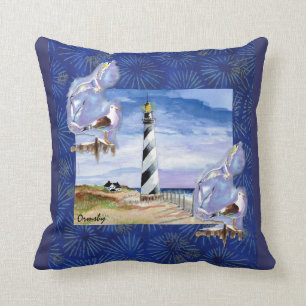 Amerikanisches Leuchtturmkissen Kissen