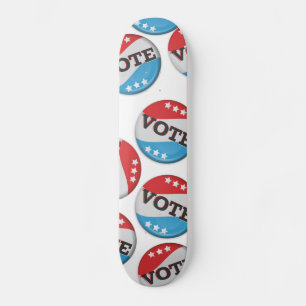 Amerikanisches Logo-Reiseposter Skateboard