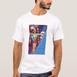 Amerikanisches MajoretteT-Shirt T-Shirt