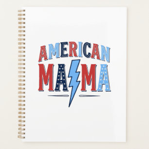 Amerikanisches Mama Patriotisches Vintage Gravur S Planer