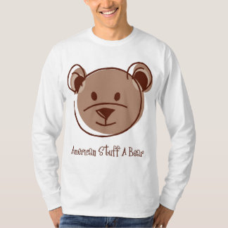Amerikanisches Material ein Bär T-Shirt