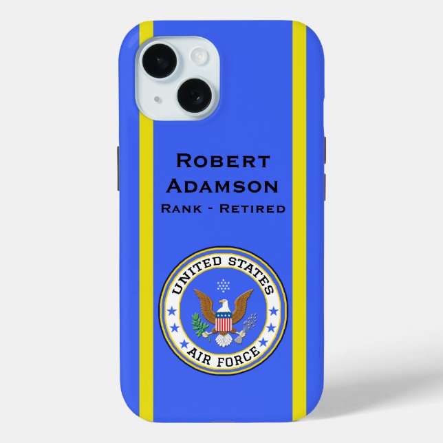 Amerikanisches militärisches Verteidigungssymbol - Case-Mate iPhone Hülle (Rückseite)