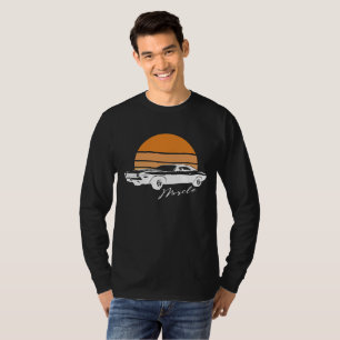 Amerikanisches Muscle-Car-Shirt – Männer Frauen Er T-Shirt