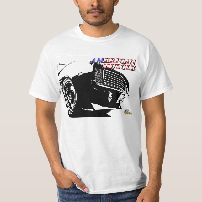 Amerikanisches Muskelauto T-Shirt (Vorderseite)